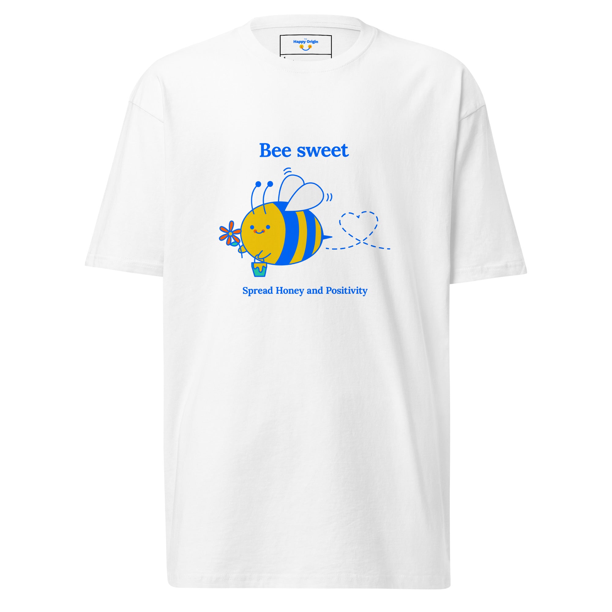 Happy Origin Bee Sweet white T shirt