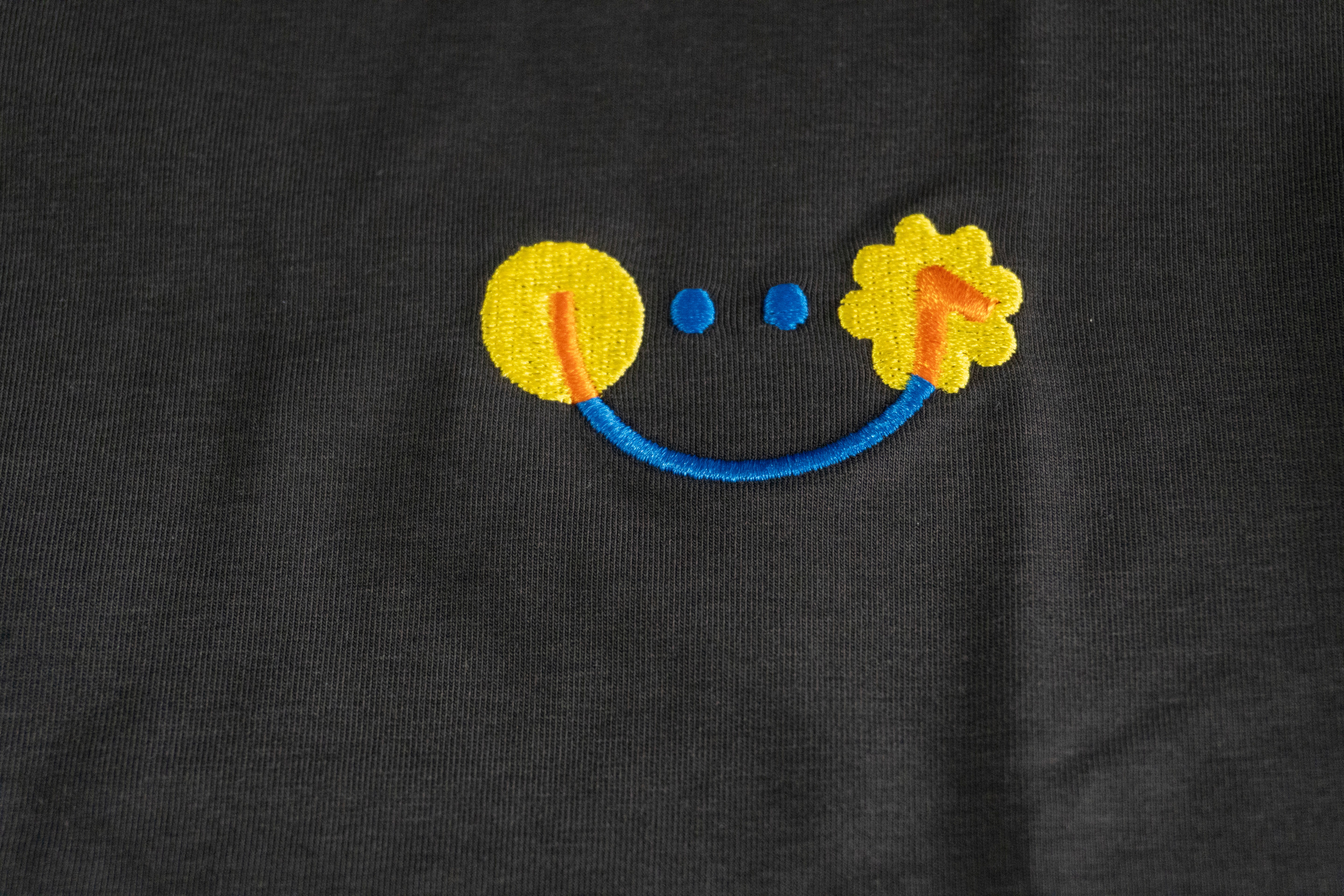 Happy Junior Tee Embriodery