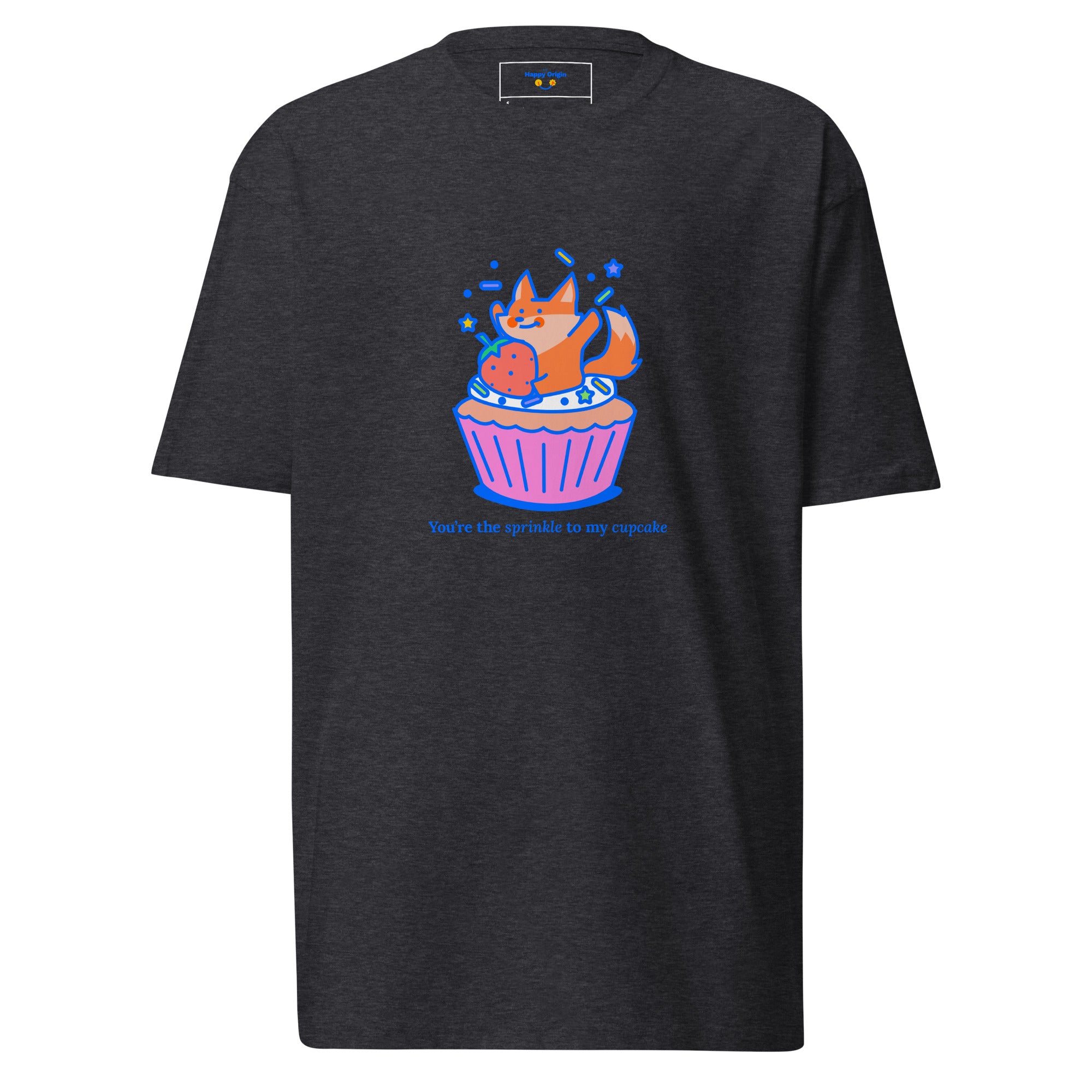 Happy Origin Sprinkle Happiness Grey Tee