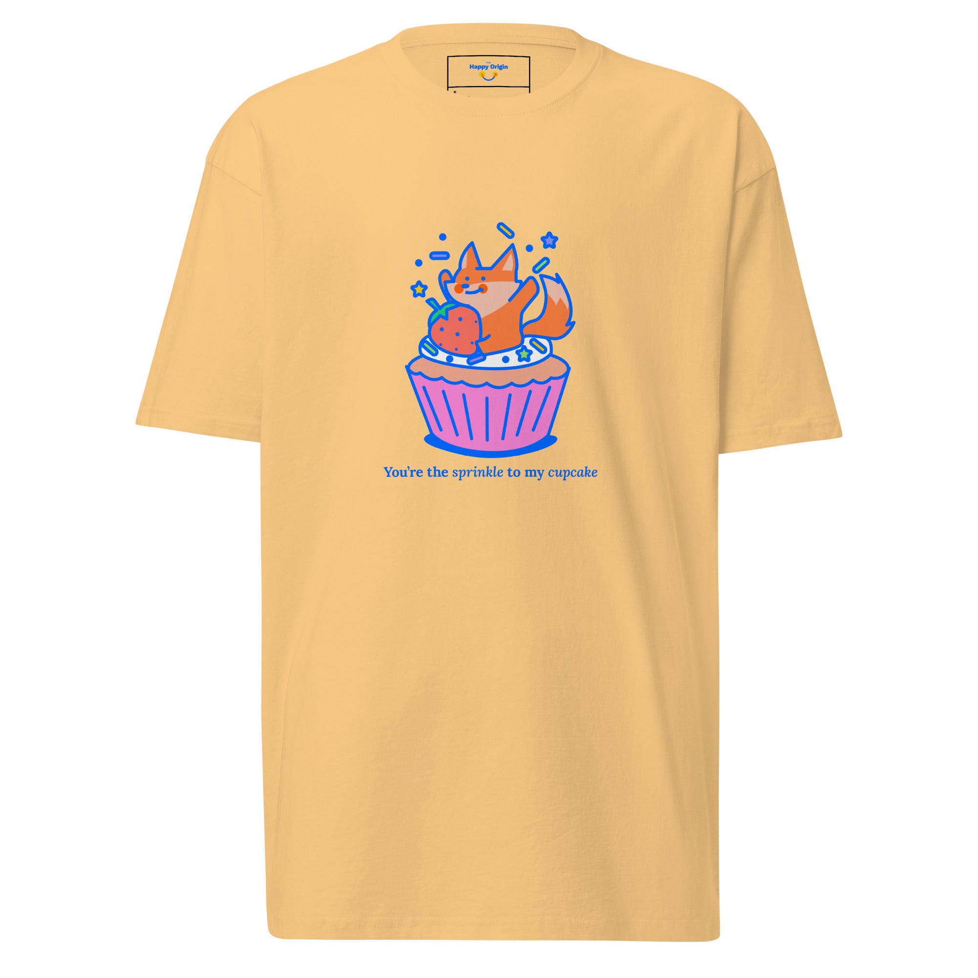 Happy Origin Sprinkle Happiness orange Tee