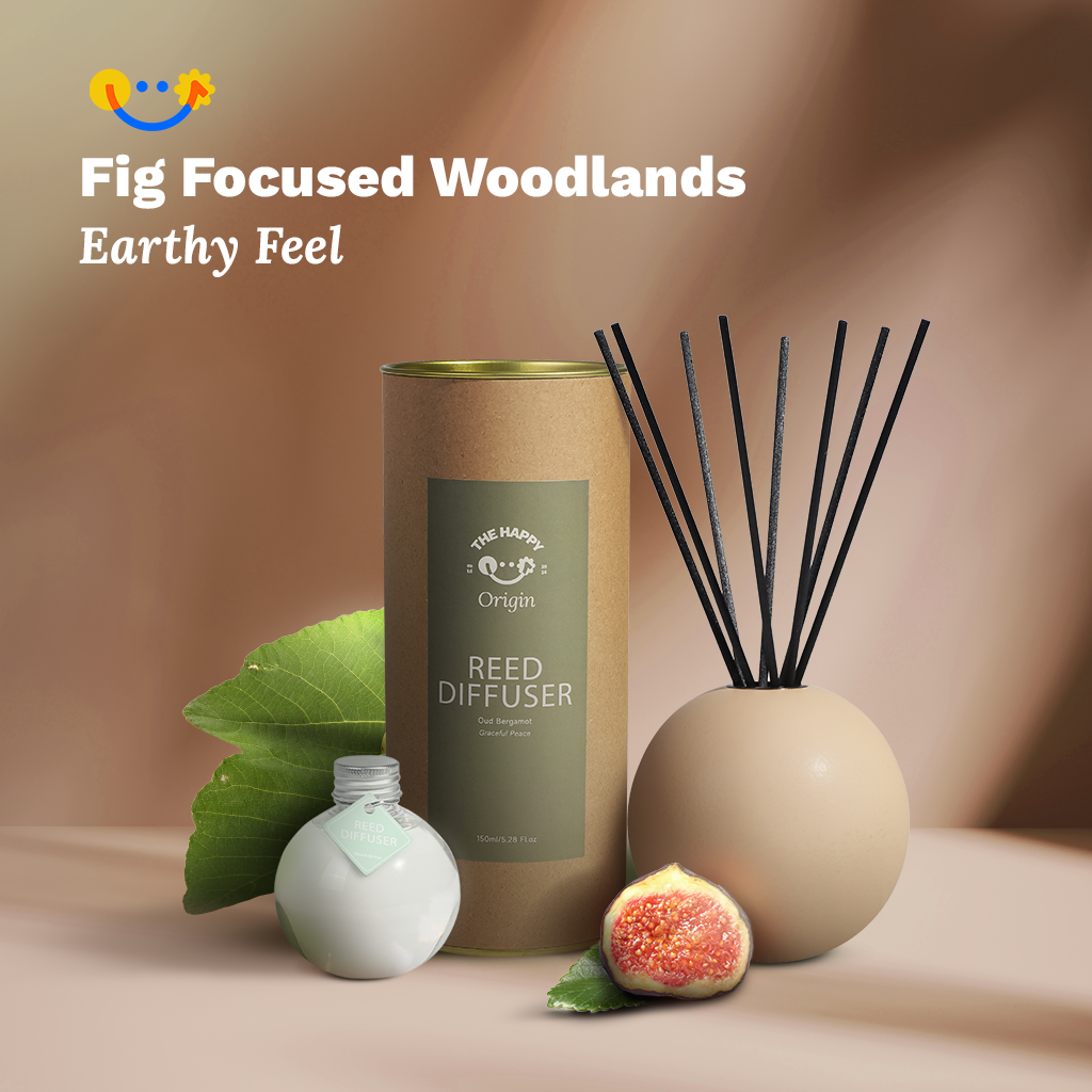 Japanese Inspired Design | Fig Focused Woodlands Aroma Reed Diffuser